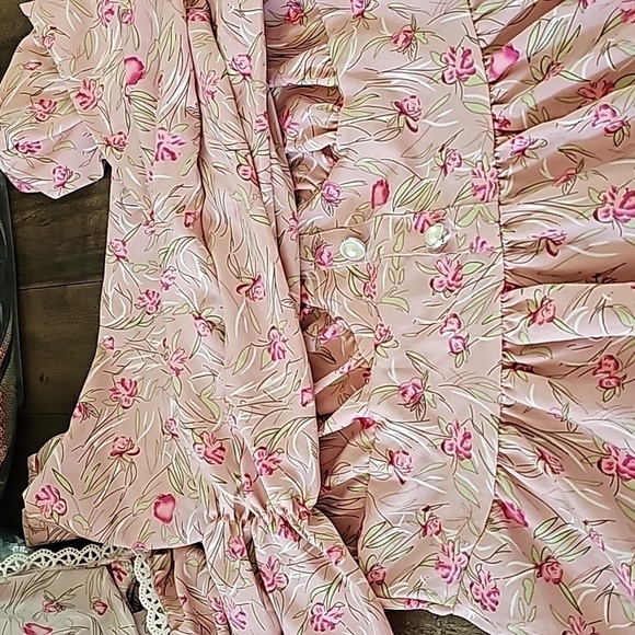 VINTAGE KOREAN FLORAL DRESS PRE FALL - Picture 8 of 10